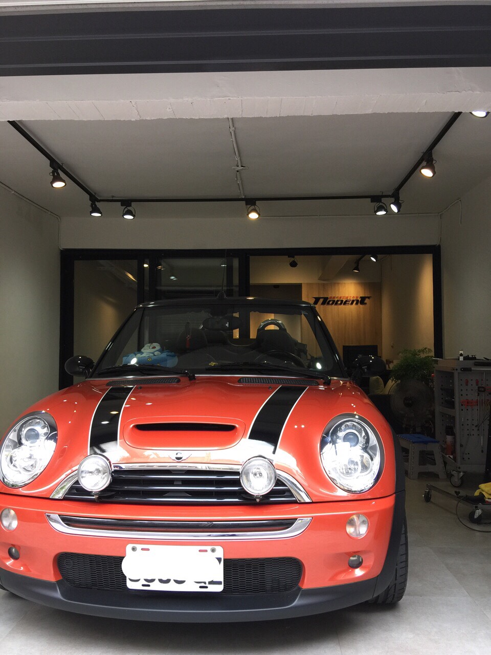 Mini cooper roadster 凹痕修復