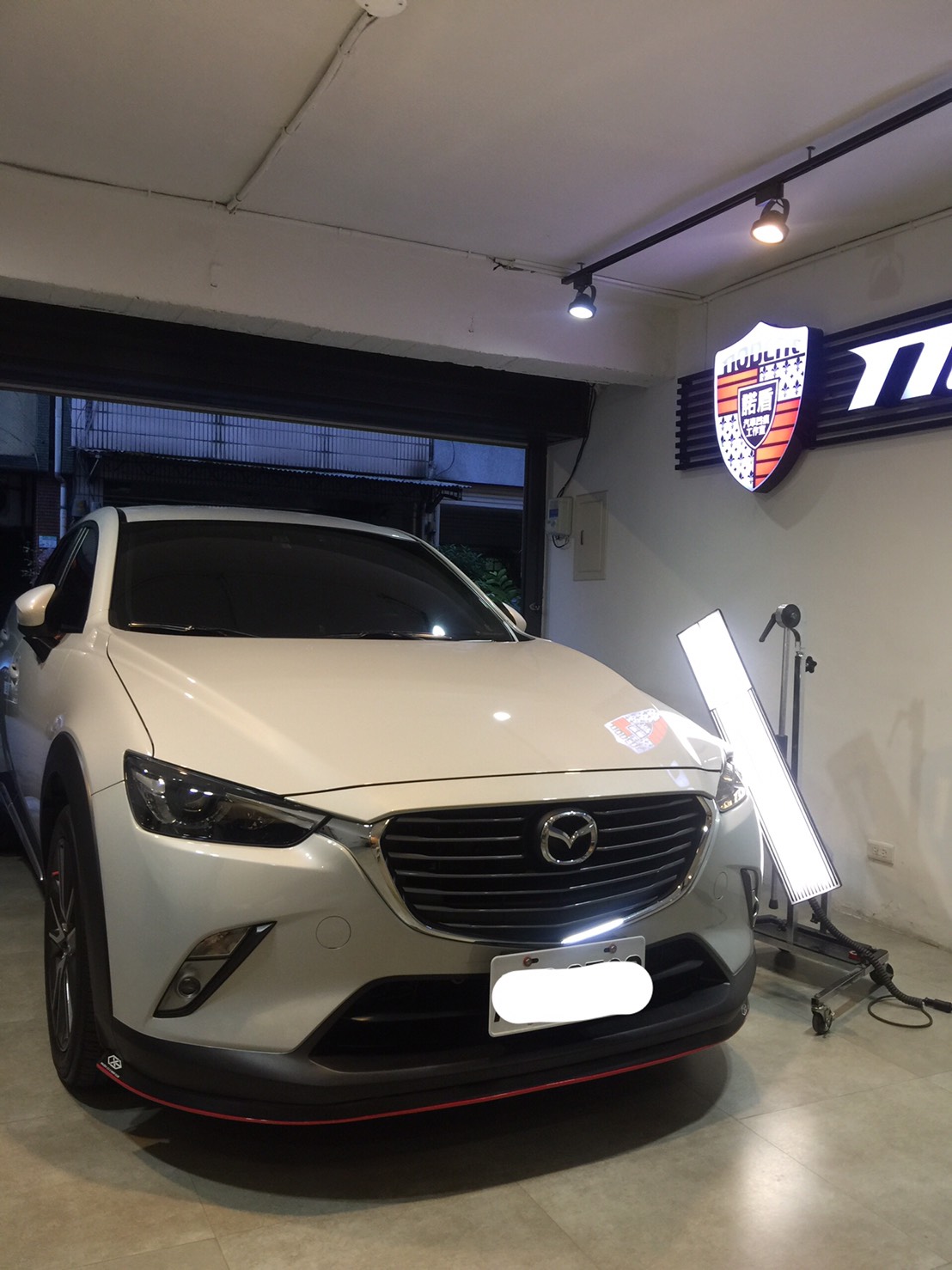 Mazda CX-3 前葉子鈑凹痕修復