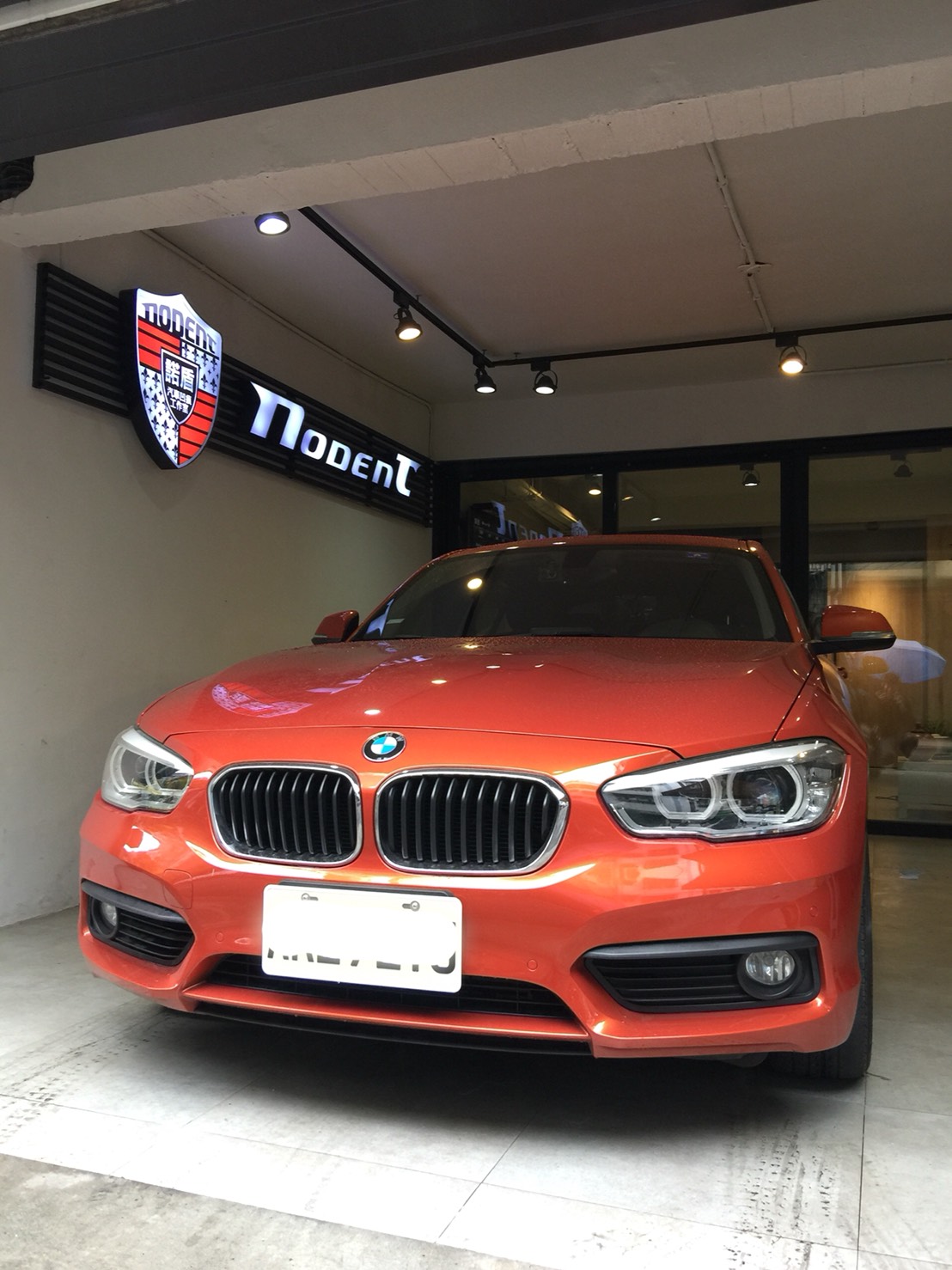 BMW 118D 鈑金凹痕修復