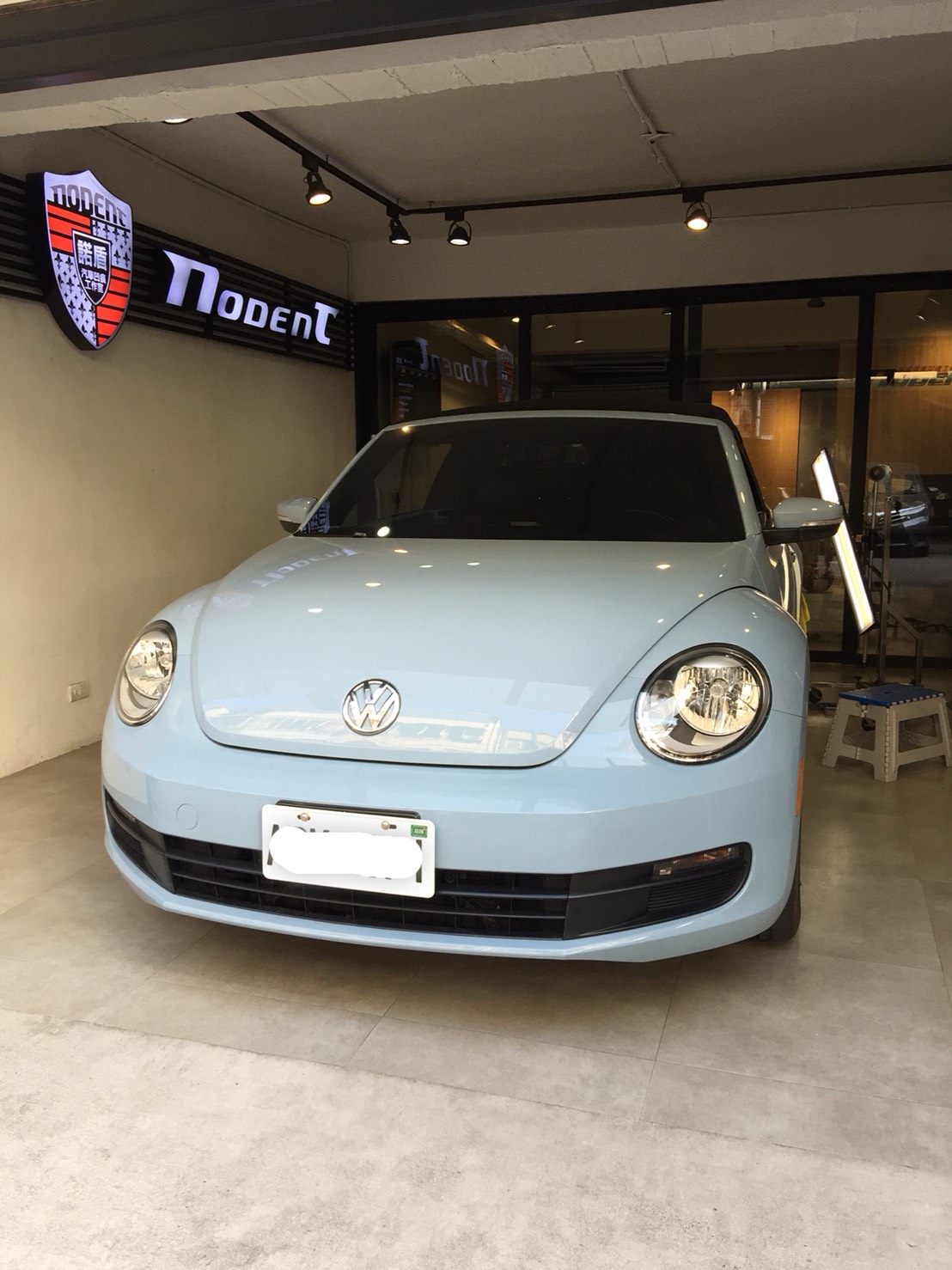 VW beetle roadster 敞篷金龜車凹痕修復