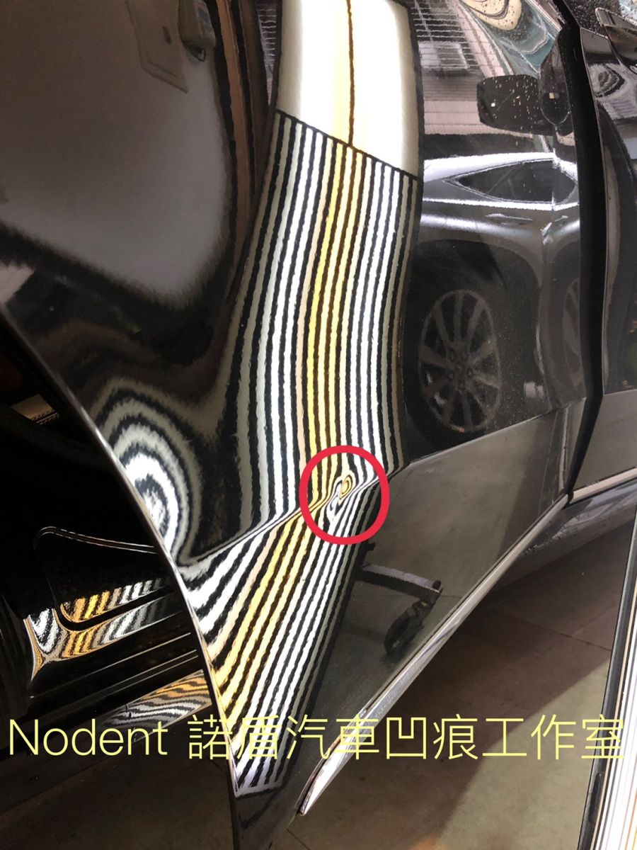 Benz E200凹痕修復 凹痕修復 諾盾汽車